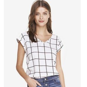 Express Window Pane - Short Sleeve- Blouse